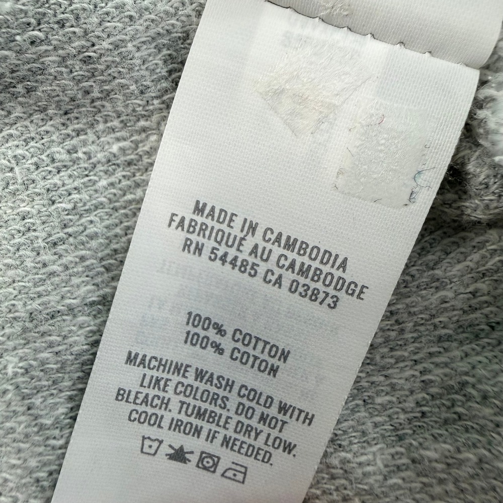 Aerie Wide Leg Lounge Pants Womens L Grey 100% Cotton Casual Elevated Luxe Chic - Picture 6 of 10